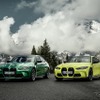 BMW M3コンペティション（左）とM4コンペティション（左）