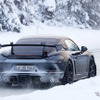 ポルシェ 718ケイマン GT4 RS 市販型プロトタイプ（スクープ写真）