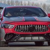 メルセデスAMG GT 4ドアクーペの「Eパフォーマンス」搭載プロトタイプ車