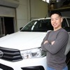 car audio newcomer！  TOYOTA HILUX（オーナー：稲継 要さん）　by　サウンドステーション　オートステーションK2　前編