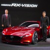 東京モーターショー2015、トップバッターとなったマツダは、スポーツカー『RX-VISION コンセプト』を発表