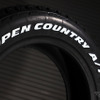 ホワイトレターが印象的な『OPEN COUNTRY A/T EX』