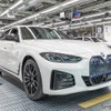 BMWグループのドイツ・ミュンヘン工場で量産を開始したBMW i4