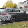 BMW 3シリーズツーリング 改良新型プロトタイプ（スクープ写真）