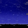 しぶんぎ座流星群 2016年1月4日3時ごろ 東京の星空　（c） 国立天文台天文情報センター