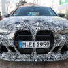 BMW M4 CSL 開発車両（スクープ写真）