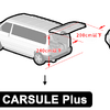 車に連結できるテント『CARSULE Plus』