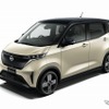 日産サクラ（フローズンバニラパール/ブラック 2トーン）