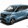 日産サクラ（ソルベブルー）