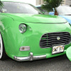 左ハンドルのホンダ フィット！ US仕様で雰囲気激変…34th MOONEYES Street Car Nationals