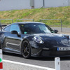 ポルシェ 911 GT3 改良新型プロトタイプ（スクープ写真）