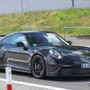 ポルシェ 911 GT3 改良新型プロトタイプ（スクープ写真）