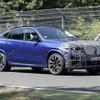 BMW X6M 改良新型プロトタイプ（スクープ写真）