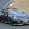 ポルシェ 911 GT3 改良新型プロトタイプ（スクープ写真）