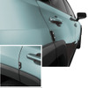 カーメイトがSUV、RV車など、マットブラックの樹脂パーツ車に合う「ドアガード　クロス」にSSサイズを追加