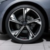 アウディ A4/A4アバント ブラックスタイルプラス Audi Sport製19インチ グロスアンスラサイトグラックポリッシュト 5アームフラッグデザインアルミホイール