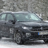 VW T-Cross 改良新型プロトタイプ（スクープ写真）