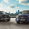 メルセデス・ベンツ GLC 220d 4マチック（左）とAMGライン（右）