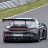 ポルシェ 911 GT2 RS 次期型プロトタイプ（スクープ写真）