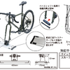 車室内積載用サイクルキャリア EC30 説明図