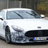 メルセデスAMG GT 43 直6モデルのプロトタイプ（スクープ写真）