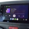 Spotifyを表示させてみた。ディスプレイは結構綺麗だ。