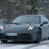 ポルシェ 911 改良新型プロトタイプ（スクープ写真）