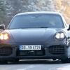 ポルシェ 911ターボ 改良新型プロトタイプ（スクープ写真）