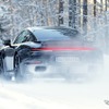 ポルシェ 911ターボ 改良新型プロトタイプ（スクープ写真）