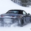 ポルシェ 718ボクスター EV プロトタイプ（スクープ写真）