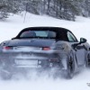 ポルシェ 718ボクスター EV プロトタイプ（スクープ写真）