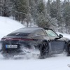 ポルシェ 911タルガ 改良新型プロトタイプ（スクープ写真）