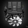 レクサス GX550の3.5リットル V6ツインターボエンジン