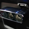 Kashimura・2連ダイレクトソケット 2PD30W/リバーシブルUSB自動判定（KX-239）