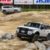トヨタ ランドクルーザー群 オフロード試乗会