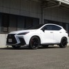 SUSTEC DF210 LEXUS NX350h FF用装着例（ダウン量：フロント 30mmダウン / リア 32mmダウン）