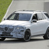 メルセデスベンツ GLE 改良新型プロトタイプ（スクープ写真）