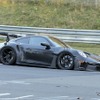ポルシェ 911 GT3 RS 改良新型のプロトタイプ