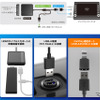 「CarPlay接続」に対応するメインユニットのUSB端子をHDMI入力端子へと変換できるアダプター（カシムラ・Smart Car Player Input）。