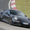 ポルシェ 911ターボS 改良新型のプロトタイプ