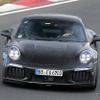 ポルシェ 911ターボS 改良新型のプロトタイプ