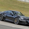 ポルシェ 911ターボS 改良新型のプロトタイプ