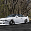 RAYS VOLK RACING TE37V-PRO × NISSAN S14シルビア