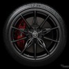 フロント：255/35ZR19 タイヤ（MICHELIN PILOT SUPER SPORT）×9J鍛造アルミホイール（マットブラック塗装/ センターオーナメント付）リヤ：275/35ZR19 タイヤ（MICHELIN PILOT SUPER SPORT）×10J鍛造アルミホイール（マットブラック塗装/ センターオーナメント付）[RZに標準装備]