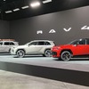 トヨタ RAV4 新型、左奥からWoodland（Adventureの北米仕様）CORE、GR SPORT