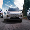 トヨタ RAV4 新型、左からGR SPORT、CORE、Adventure