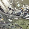 HKSのトランスファーオイルクーラーキット ホースレイアウト