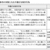 業務の一部停止命令の対象となる不適正な取引行為