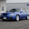 HKS ハイパーマックスS 日産・ステージア装着例 AT（出荷時車高・フロント：45mmダウン / リア：26mmダウン）