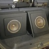 ラゲッジにはファスのサブウーファー×2発を使ったシステムを組む。低音の強化も含めて抜かりのないシステムとした。